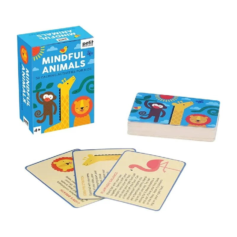 Petit Collage - Calming Activity Cards: Mindful Animals