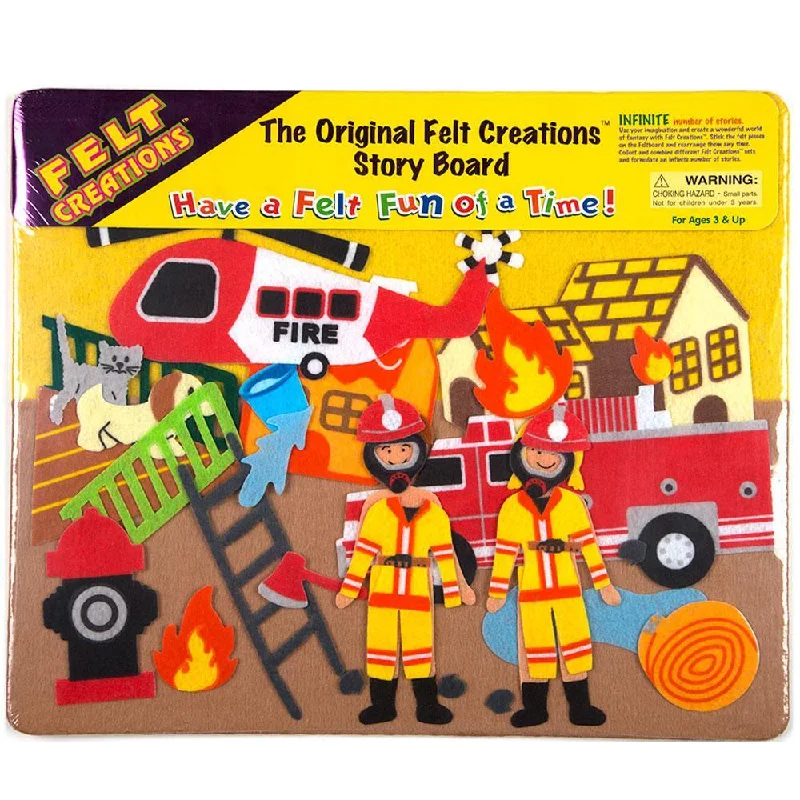 Felt Creations Fire Engine