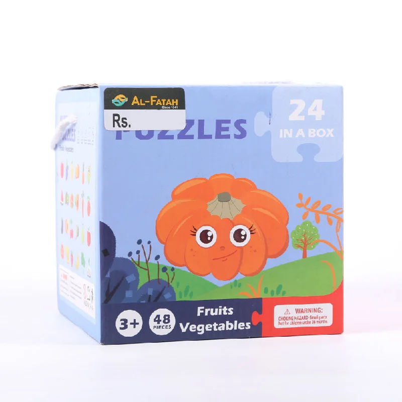 MB035-3 MY BEST FRUITS & VAGTABLE PUZZLES IR (3+ YEAR)