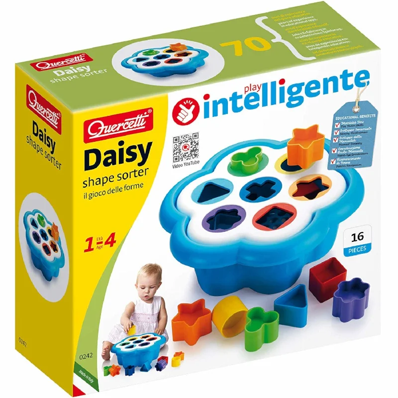 Quercetti Daisy Shape Sorter 16pc