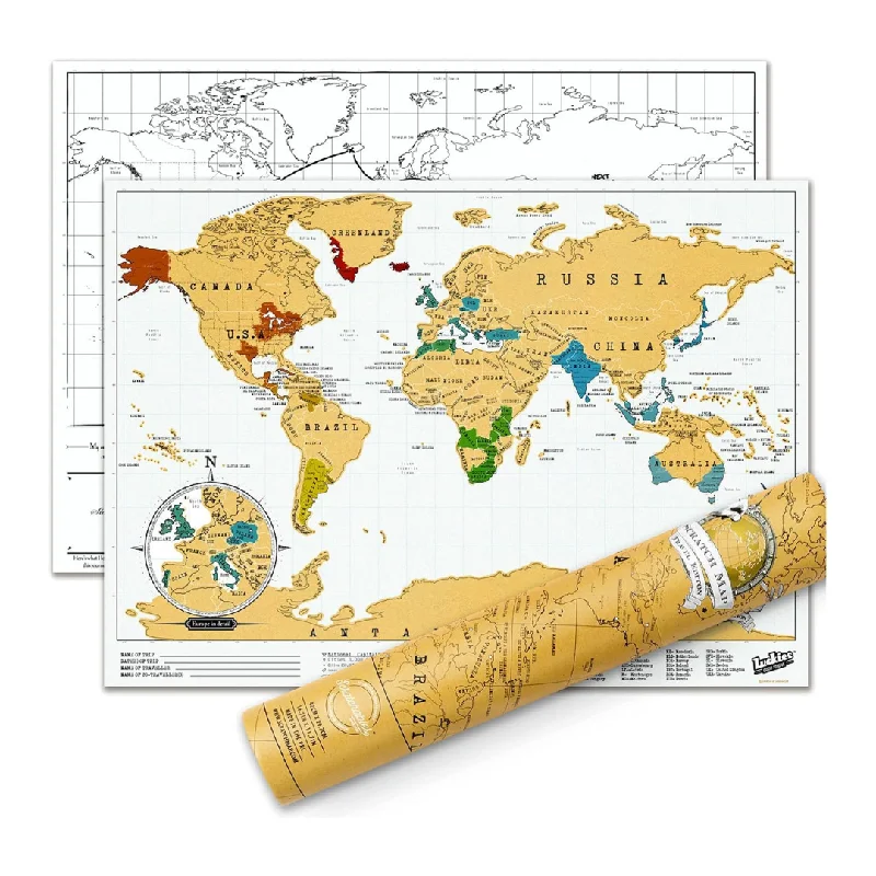 Scratch Map Travel Edition