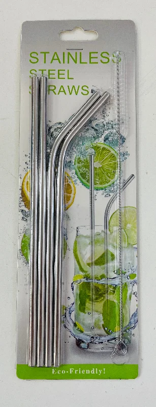 Stainless steel straw pack