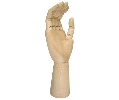 Wooden Manikin Hand 30cm