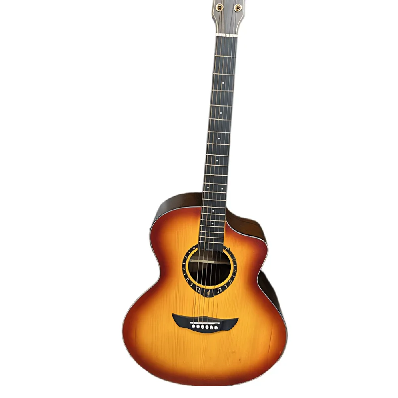 Dream Maker 6-Steel String Acoustic-Electric Guitar - Brown