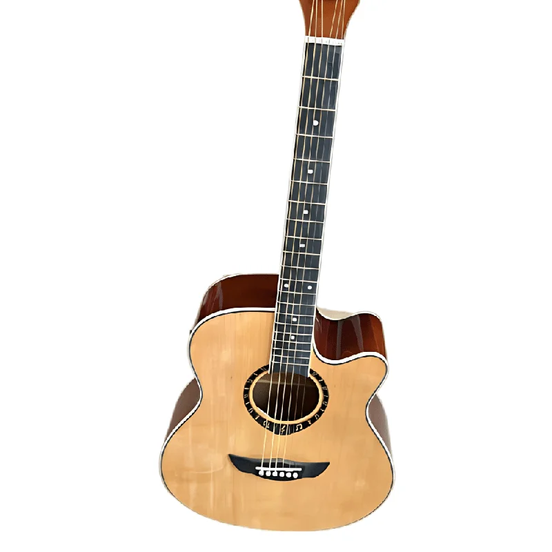 Dream Maker 6-Steel String Acoustic-Electric Guitar - Natural Brown