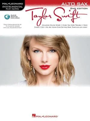 Taylor Swift: Alto Saxophone Play-Along Book with Online Audio