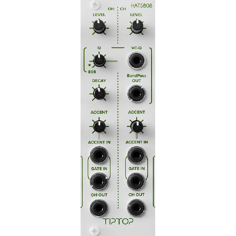 TipTop Audio HATS808 Hi-Hat Eurorack Module (4 HP)